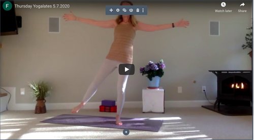 CLASS: Thursday Yogalates, 5.7.2020