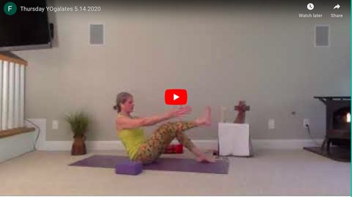 CLASS: Thursday Yogalates, 5.14.2020