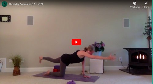 CLASS: Thursday Yogalates, 5.21.2020