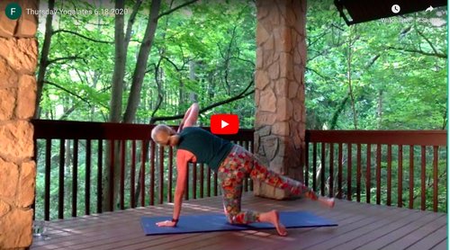 CLASS:  Thursday Yogalates, 6.18.2020